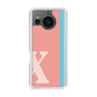 Slim Protection Case［ Original - initial color line - X pink ］
