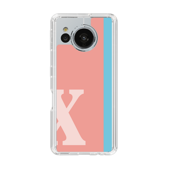 Slim Protection Case［ Original - initial color line - X pink ］