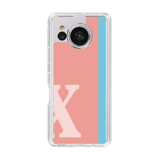 Slim Protection Case［ Original - initial color line - X pink ］