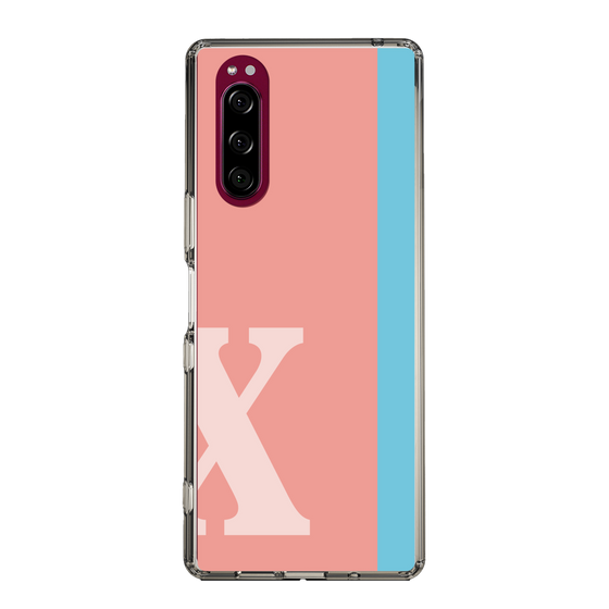 Slim Protection Case［ Original - initial color line - X pink ］