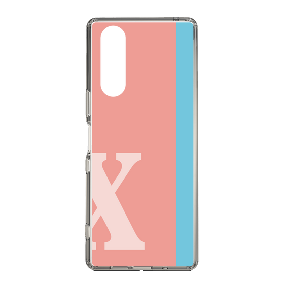 Slim Protection Case［ Original - initial color line - X pink ］