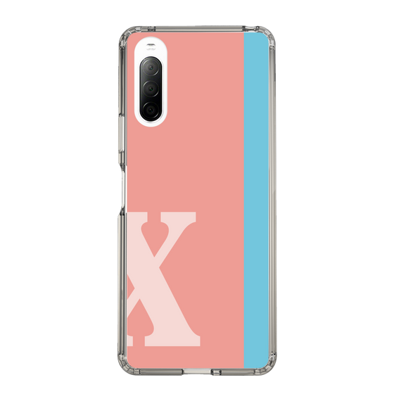 Slim Protection Case［ Original - initial color line - X pink ］