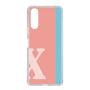 Slim Protection Case［ Original - initial color line - X pink ］