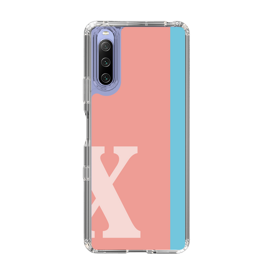 Slim Protection Case［ Original - initial color line - X pink ］