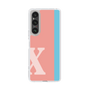 Slim Protection Case［ Original - initial color line - X pink ］