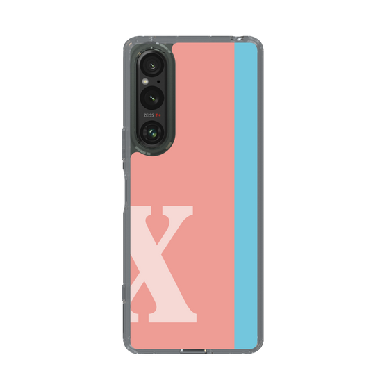 Slim Protection Case［ Original - initial color line - X pink ］
