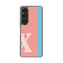 Slim Protection Case［ Original - initial color line - X pink ］