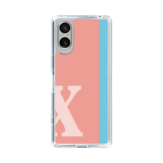 Slim Protection Case［ Original - initial color line - X pink ］
