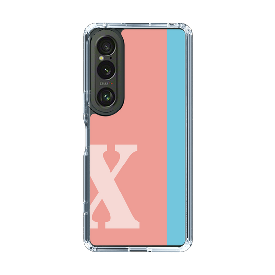 Slim Protection Case［ Original - initial color line - X pink ］