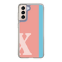 Slim Protection Case［ Original - initial color line - X pink ］