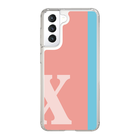 Slim Protection Case［ Original - initial color line - X pink ］