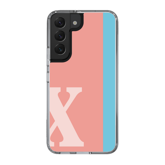 Slim Protection Case［ Original - initial color line - X pink ］