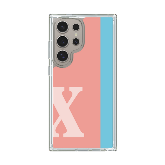 Slim Protection Case［ Original - initial color line - X pink ］