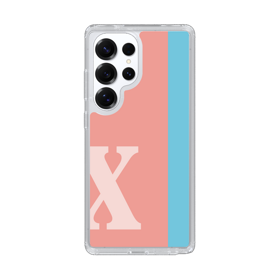 Slim Protection Case［ Original - initial color line - X pink ］