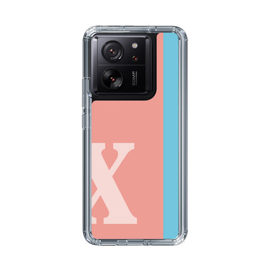 Slim Protection Case［ Original - initial color line - X pink ］