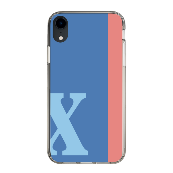 Slim Protection Case［ Original - initial color line - X blue ］
