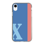 Slim Protection Case［ Original - initial color line - X blue ］