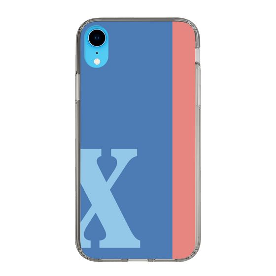Slim Protection Case［ Original - initial color line - X blue ］