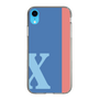 Slim Protection Case［ Original - initial color line - X blue ］