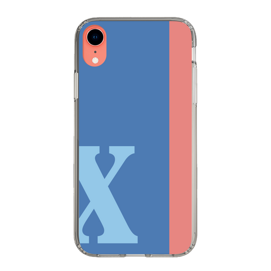 Slim Protection Case［ Original - initial color line - X blue ］