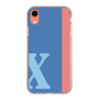 Slim Protection Case［ Original - initial color line - X blue ］