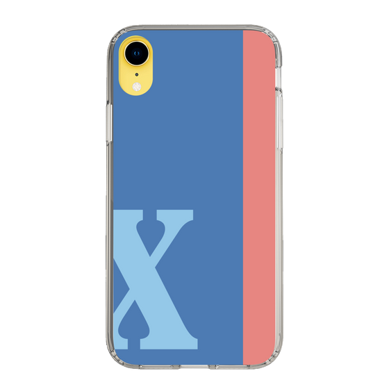 Slim Protection Case［ Original - initial color line - X blue ］
