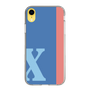 Slim Protection Case［ Original - initial color line - X blue ］