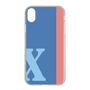 Slim Protection Case［ Original - initial color line - X blue ］