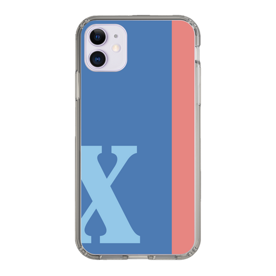 Slim Protection Case［ Original - initial color line - X blue ］