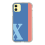 Slim Protection Case［ Original - initial color line - X blue ］