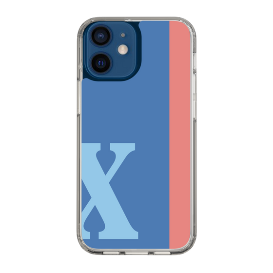 Slim Protection Case［ Original - initial color line - X blue ］