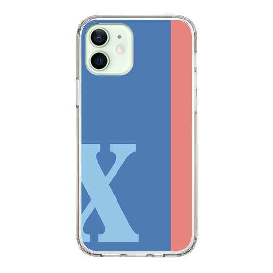 Slim Protection Case［ Original - initial color line - X blue ］