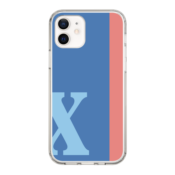 Slim Protection Case［ Original - initial color line - X blue ］