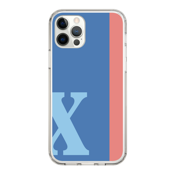 Slim Protection Case［ Original - initial color line - X blue ］