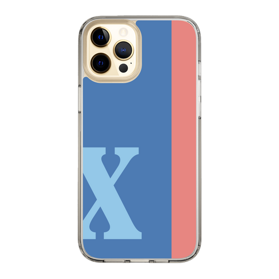 Slim Protection Case［ Original - initial color line - X blue ］