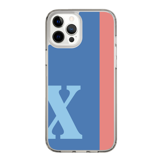 Slim Protection Case［ Original - initial color line - X blue ］