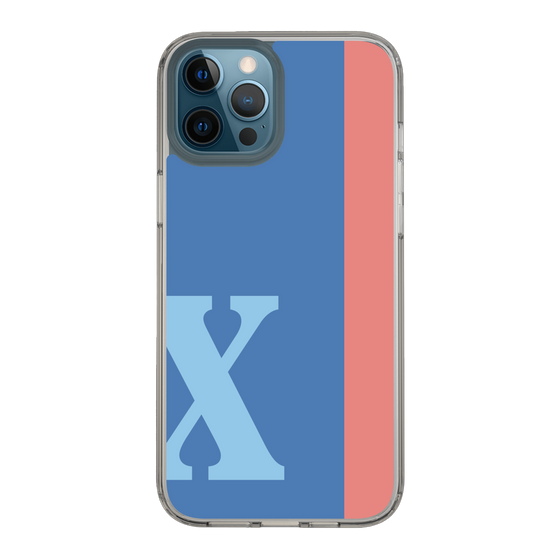 Slim Protection Case［ Original - initial color line - X blue ］