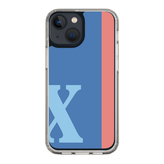 Slim Protection Case［ Original - initial color line - X blue ］