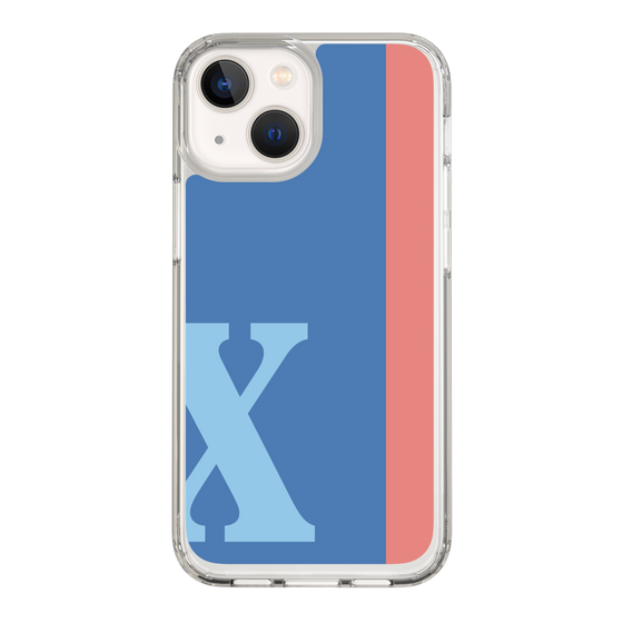 Slim Protection Case［ Original - initial color line - X blue ］