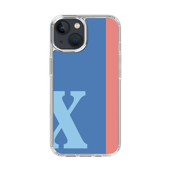 Slim Protection Case［ Original - initial color line - X blue ］