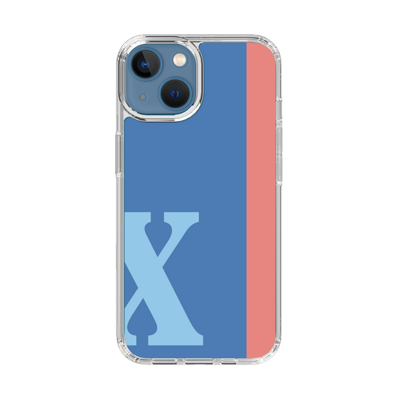 Slim Protection Case［ Original - initial color line - X blue ］