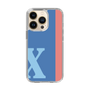Slim Protection Case［ Original - initial color line - X blue ］