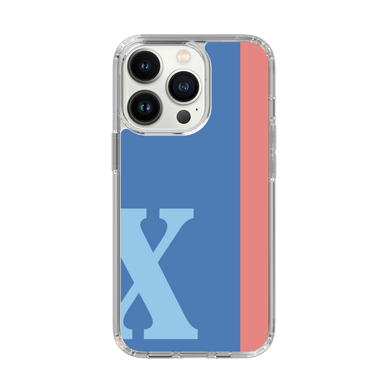 Slim Protection Case［ Original - initial color line - X blue ］