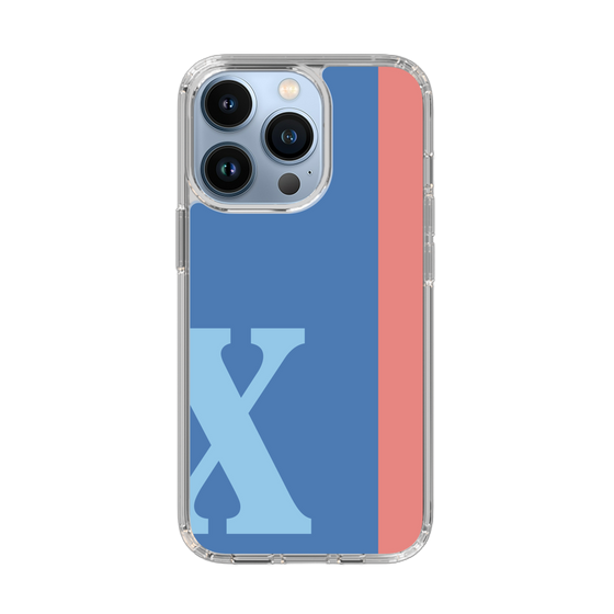 Slim Protection Case［ Original - initial color line - X blue ］
