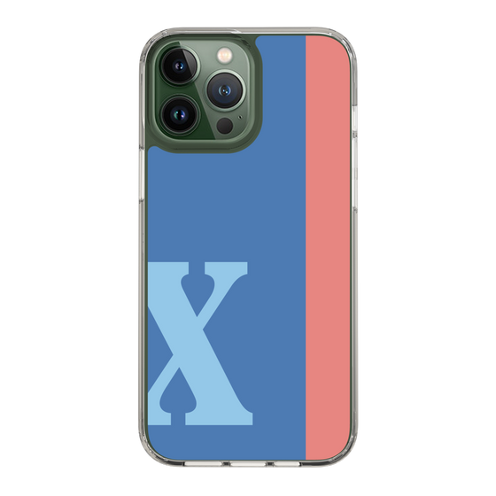 Slim Protection Case［ Original - initial color line - X blue ］