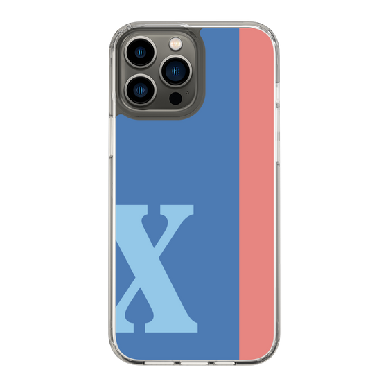 Slim Protection Case［ Original - initial color line - X blue ］