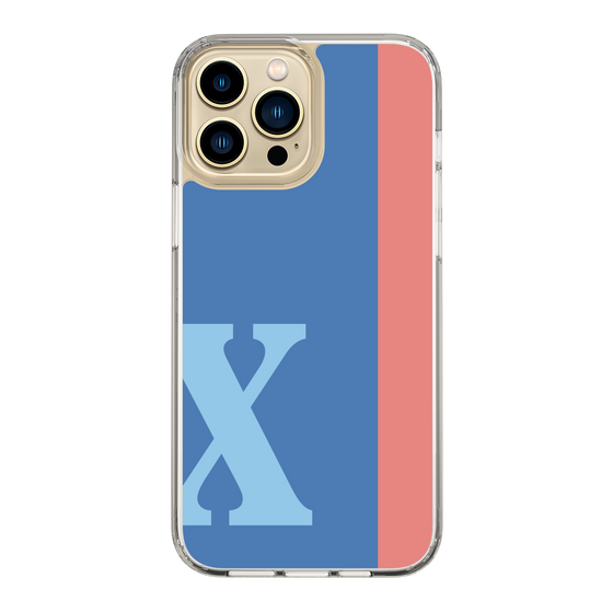 Slim Protection Case［ Original - initial color line - X blue ］