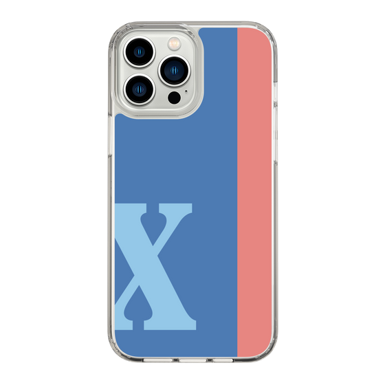 Slim Protection Case［ Original - initial color line - X blue ］
