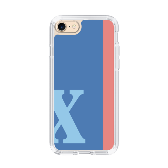 Slim Protection Case［ Original - initial color line - X blue ］