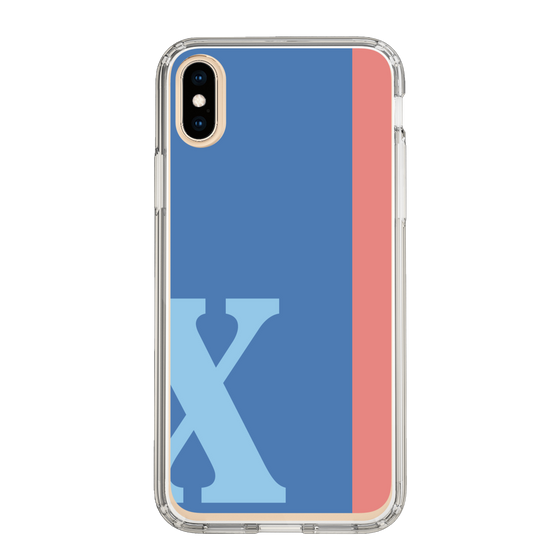 Slim Protection Case［ Original - initial color line - X blue ］